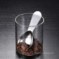 Yuming Factory Custom 1T 15ML / 2T bsp 30ML Short Handle Scoops 18/8 Stainless Steel Tea Milk Coffee Measuring Spoons